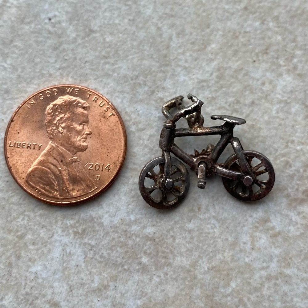 Rare Vintage Jewelry Charm Bike